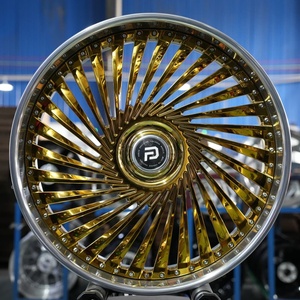Grandes roues Donks en alliage forgé 6061 pour Cadillac Escalade GMC 1500 Dodge Durango Cybertruck <span class=keywords><strong>Jeep</strong></span> <span class=keywords><strong>Grand</strong></span> <span class=keywords><strong>Cherokee</strong></span> Cullinan - Product Image 2