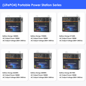 Estación de Energía Portátil de Emergencia 220V 1000W, Fuente de Alimentación para el Hogar, Utiliza Batería de Iones de Litio LiFePO4 de 12V 200AH 230AH 280AH 314AH - Product Image 4