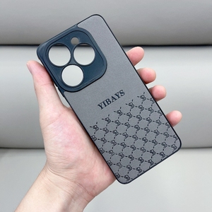 Moda láser grabado grano cuero suave TPU para la minería a prueba de calor líder hecho en China fundas para teléfonos móviles - Product Image 2