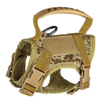 USMILEPET ODM OEM Harnais de gilet pour chat Harnais tactique réglable pour chat en plein air
