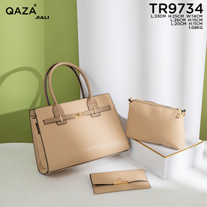 Nuevo Estilo en Existencia, Bolso de Mano de Lujo de Piel Vegana para Mujer, Bolsos de Mano de Bajo Precio, Bolsos 3 en <span class=keywords><strong>1</strong></span> para Mujer - Product Image 4