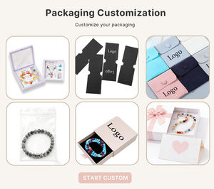 Parures de bijoux en gros : Colliers de perles colorées en pierres précieuses, pendentifs et breloques en pierres naturelles et cristaux, pour femmes - Product Image 5