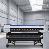 Imprimante textile à sublimation automatique tout-en-un industrielle Double I3200 1,9 m