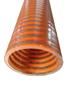 25mm Flexível Plástico PVC Helix Water Pump Sucção Descarga Espiral Tubo Mangueira ou mangueira de sucção