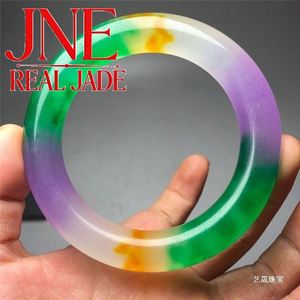 <span class=keywords><strong>Bracelet</strong></span> en <span class=keywords><strong>jade</strong></span> tricolore authentique, qualité Fulushou, effet glace, quartzite pour femme, sans certificat - Product Image 3