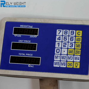 TCS 시리즈 <span class=keywords><strong>60kg</strong></span> 100kg 300kg 고정밀 스테인리스 스틸 플랫폼 전자 디지털 저울 대형 무게 측정기 - Product Image 4
