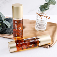 Huile d'argan naturelle antioxydante réparation cheveux crépus cuir chevelu nourrissant vitamine protéine infuser laisser lisse cheveux doux OEM/ODM