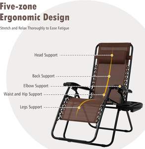 Chaise longue <span class=keywords><strong>de</strong></span> <span class=keywords><strong>jardin</strong></span> pliante <span class=keywords><strong>de</strong></span> détente moderne <span class=keywords><strong>de</strong></span> vente chaude <span class=keywords><strong>avec</strong></span> l'<span class=keywords><strong>angle</strong></span> réglable - Product Image 4