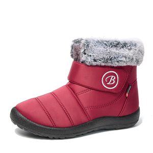 Nouvelles chaussures en coton hiver grandes chaussures pour femmes 36-43 décontracté en peluche chaud à fond plat bottes <span class=keywords><strong>de</strong></span> <span class=keywords><strong>neige</strong></span> antidérapantes pour femmes hommes chaussures <span class=keywords><strong>de</strong></span> sécurité - Product Image 6