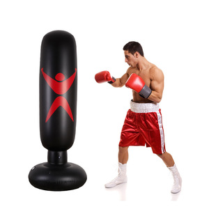 Inflatable <b>Boxing</b> Bag Child Adult Tumbler <b>Standing</b> Sandbag Fitness Training <b>Boxing</b> Sack Thicken <b>Boxing</b> Pillar - Product Image 1