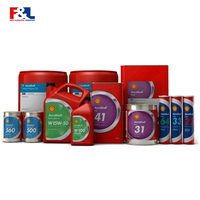 Orijinal AeroShell Fluid 12 Sentetik Ester Havacılık Yağlayıcı Yağı, 1 GAL/Varil, Geniş Sıcaklık Aralığı ve Düşük Uçuculuk