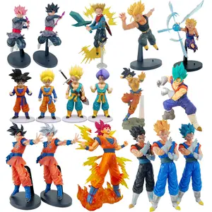 Anime Dragon Z ball 22cm Goku with stick figurine PVC resin Model Toy action Figures for Anime Fans