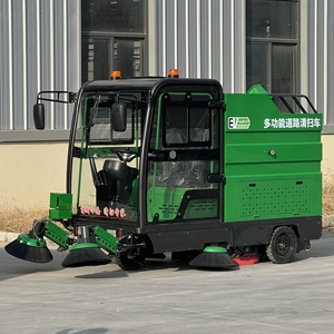 Equipo <span class=keywords><strong>de</strong></span> Limpieza <span class=keywords><strong>de</strong></span> Hojas <span class=keywords><strong>de</strong></span> Alta Eficiencia con Certificación CE para Trabajos <span class=keywords><strong>de</strong></span> Saneamiento en Parques y <span class=keywords><strong>Calles</strong></span> Exteriores, Barredoras <span class=keywords><strong>de</strong></span> Piso a Batería - Product Image 3