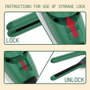 Lisseur électrique pour cheveux et barbe avec plaques en titane et MCH, écran LED, pour cheveux courts, coupes pixie, usage domestique - Product Image 4