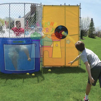Réservoir d'eau gonflable bleu unisexe, nouveau design, jeu interactif de fête de carnaval de plein air, garantie 1 an