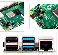 Raspberry Pi 4 Modelo B 1GB / 2GB / 4GB RAM WIFI de doble banda o DIY Raspberry Pi 4B