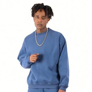 H5583 Sudaderas de Alta Calidad, Bajo MOQ OEM, Personalizadas, 345 Gsm, Mezcla de Algodón, para Hombre y Mujer - Product Image 6