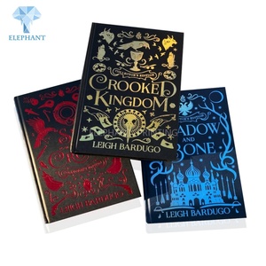 Impresión de Libros de Tapa Dura con Borde Pintado y Rociado Profesional a Todo Color en Cartón Personalizado, Impresión de Libros con Lámina Dorada - Product Image 6