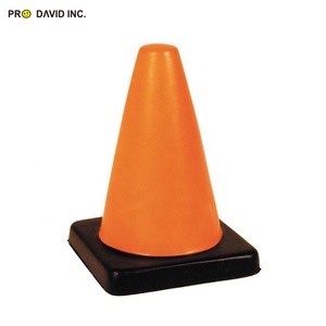 PU Construction Cone Stress Reliever Foam <b>Ball</b> Promotional Toy for Squishy Toy - Product Image 3