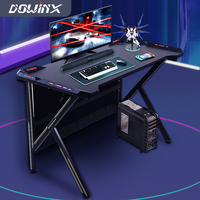 Table de jeu à LED RGB pour ordinateur PC, bureau de jeu, dernière conception
