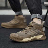 ZG-8831 Grande Promotion Printemps Chaussures Mi-Cheville de Sécurité en Cuir Véritable Haute Qualité avec Embout en Acier
