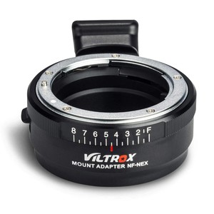 อะแดปเตอร์เมาท์เลนส์ Viltrox NF-NEX อลูมิเนียม/แก้ว/ซิลิโคน สำหรับกล้องเมาท์ <span class=keywords><strong>F</strong></span> เป็นเมาท์ <span class=keywords><strong>E</strong></span> ผลิตโดย DF Wholesale ด้วยแม่พิมพ์เฉพาะ - Product Image 1
