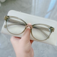 Monture de lunettes œil-de-chat raffinée pour femme MS 020, confectionnée avec soin et branches élégantes, haute qualité