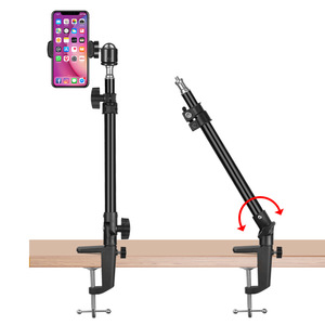 Giá Đỡ Để Bàn Giá Đỡ Kẹp Chữ C Để Bàn 33-50Cm Giá Đỡ Đèn Nhôm Để Bàn Có Thể Điều Chỉnh Với Đầu Vít 1/4 Tiêu Chuẩn - Product Image 6