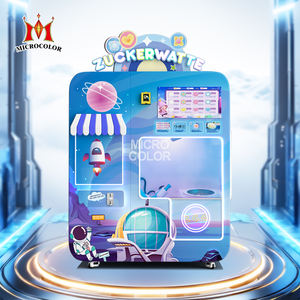 Faire de l'argent Machine à barbe à papa entièrement automatique <span class=keywords><strong>Robot</strong></span> commercial Fairy Floss Distributeur automatique de barbe à papa pour les idées de petites entreprises - Product Image 1