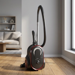 Aspirateur électrique domestique VC-1201 2000W 450W Aspiration 2 Litres Conteneur à poussière Filtre HEPA Technologie Cyclone Télescopique - Product Image 3
