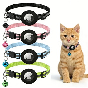 Collar Ecológico para Gatos con Tira Reflectante, Campana y Hebilla <span class=keywords><strong>de</strong></span> Seguridad Ajustable, Patrones Personalizables - Product Image 2