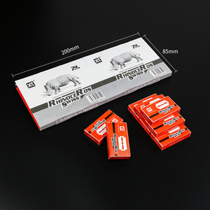 Xirui stainless steel double-edged <b>razor</b> <b>blades</b>, old-fashioned manual <b>razor</b> <b>blades</b>, barber shop shaving <b>blades</b>. - Product Image 1