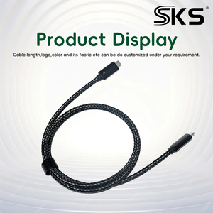 <span class=keywords><strong>สาย</strong></span>เคเบิล Type-C USB 4 ความยาว 1 เมตร รองรับการชาร์จเร็ว 5A ความเร็ว 40Gbps รองรับการฉายภาพ 8K กำลังไฟ 100W PD <span class=keywords><strong>สาย</strong></span>ถักคุณภาพพรีเมียม <span class=keywords><strong>ทองแดง</strong></span>แท้ ได้รับการรับรองมาตรฐาน ROSH สำหรับคอมพิวเตอร์ - Product Image 3