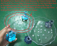 Pièces en plastique polycarbonate PC transparentes, résistantes aux chocs, de qualité alimentaire, sans BPA, moulées par injection, composants industriels sur mesure