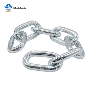 Cadena <span class=keywords><strong>de</strong></span> Eslabones Cortos y Largos DIN5685A DIN5685C, Tipo Alemán, Acero <span class=keywords><strong>al</strong></span> Carbono, Electro-Galvanizada, Galvanizada en Caliente, para Sujeción <span class=keywords><strong>de</strong></span> Carga - Product Image 4