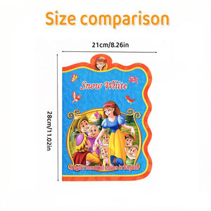 Livre de contes de fées classiques - Couverture rigide, grand format, expérience de lecture charmante, livres d'histoires pour enfants en anglais - Product Image 5
