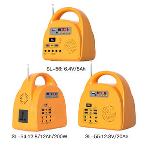 Générateur Solaire <span class=keywords><strong>de</strong></span> Camping Extérieur avec Panneau Solaire et Lumières LED, Station d'Énergie Portable à Batterie LiFePO4 - Product Image 4