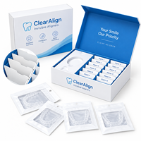 Boîtes d'emballage personnalisées recyclables pour aligneurs dentaires, emballage cadeau rigide, boîte de rangement invisible pour appareils orthodontiques dentaires