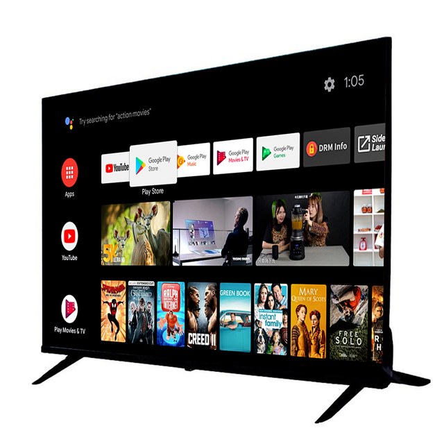 Bright Display Smart Television 43 Inch Full HD 4K Ready Wireless Network Customizable LED TV
