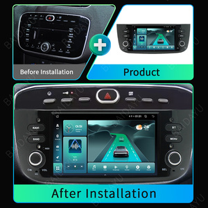 7inch 4 + 32 Gam Xe đa phương tiện 2DIN Android đài phát thanh cho Fiat Punto Linea 2010 2015 Carplay GPS Car DVD Player - Product Image 4