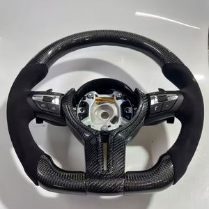 Volant personnalisé en fibre de carbone et Alcantara pour <span class=keywords><strong>BMW</strong></span> M2 M3 M4 M2 F87 M5 F90 X3M F97 F10 F30 F85 - Product Image 2