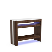 Séchoir à ongles de table double ou triple, design moderne et minimaliste pour 2-3 personnes, idéal pour les salons de manucure professionnels