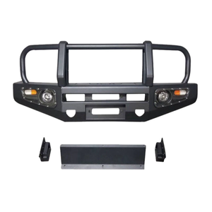 Paraurti Anteriore in Acciaio di Alta Qualità con Fori per Gancio di Traino per Suzuki <span class=keywords><strong>Jimny</strong></span> JB64 JB74, Veicoli Fuoristrada, Parti Auto in Vendita - Product Image 1