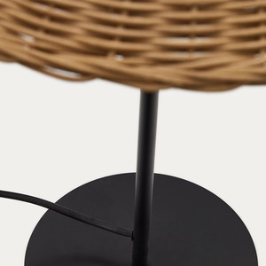 Vente en gros de lampe de table en rotin de luxe tissée à la main naturelle, style Boho rustique, design traditionnel moderne pour la décoration intérieure, style vietnamien - Product Image 4