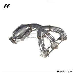 Nouveaux collecteurs d'échappement sport <span class=keywords><strong>Hetu</strong></span> pour Porsche 911 991.1 991.2 GT3/GT3 RS 4.0L avec downpipe - Product Image 6