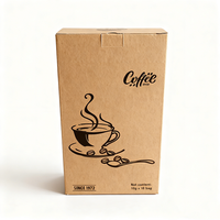 Emballage personnalisé pour café et chocolat, flexographie, carton blanc, emballage alimentaire, boîte d'emballage pour boissons