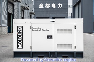 Cung cấp bởi động cơ Perkins 50Hz 60Hz Máy phát điện diesel 30kVA 24kW Điện áp 400V Máy phát điện khẩn cấp im lặng cho sử dụng thương mại - Product Image 2