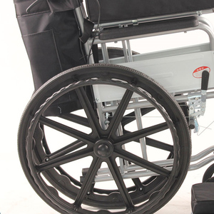 Fauteuil roulant pliable portable avec toilette <span class=keywords><strong>pour</strong></span> personnes âgées, fauteuils roulants manuels, équipement de réadaptation - Product Image 3