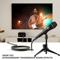 Câble Microphone XLR Couleur OEM Connecteur Plaquée Nickel Mâle vers Double 2 Câbles Microphone XLR DMX
