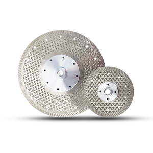 Chất Lượng Cao Rất Sắc Nét Mạ Điện + Quy Trình Thiêu Kết 125Mm Granite Đá Cắt Blade Diamond Saw Blade - Product Image 3